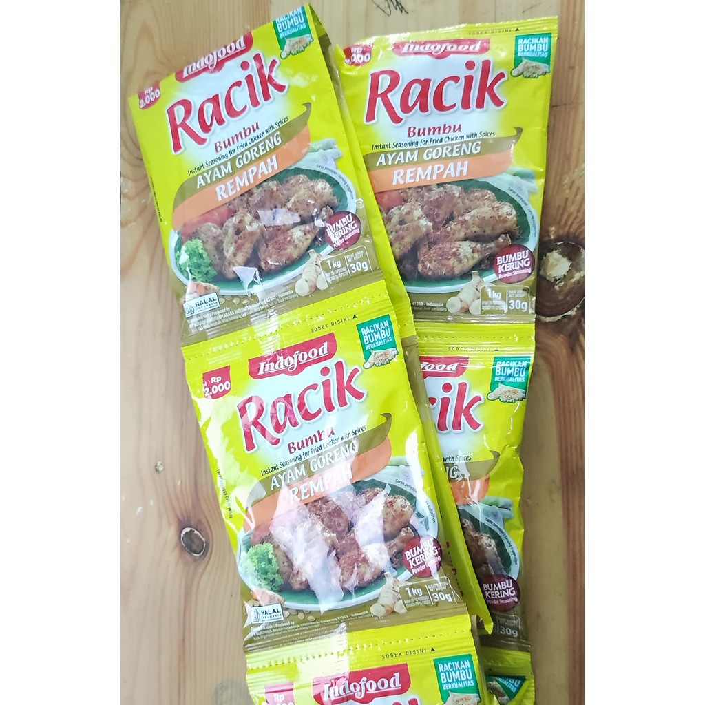 

Bumbu Racik Ayam Goreng Rempah PCS