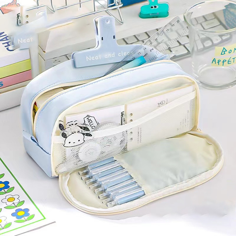 

Pencil Case for Junior High School Students Large Capacity Pencil Case for Elementary School Students Simple Instagram Style Sta