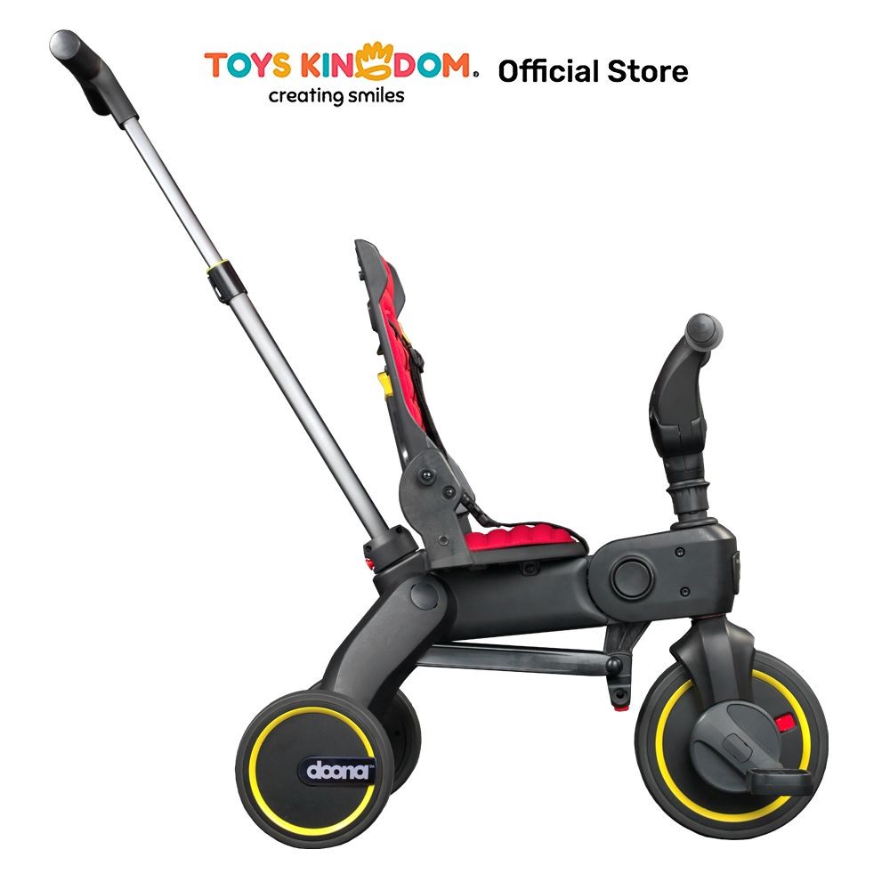 Toys Kingdom Doona Tricycle Liki Trike Flame S1 - Merah Kids Bicycle Sepeda Roda 3 Anak Peralatan Ol