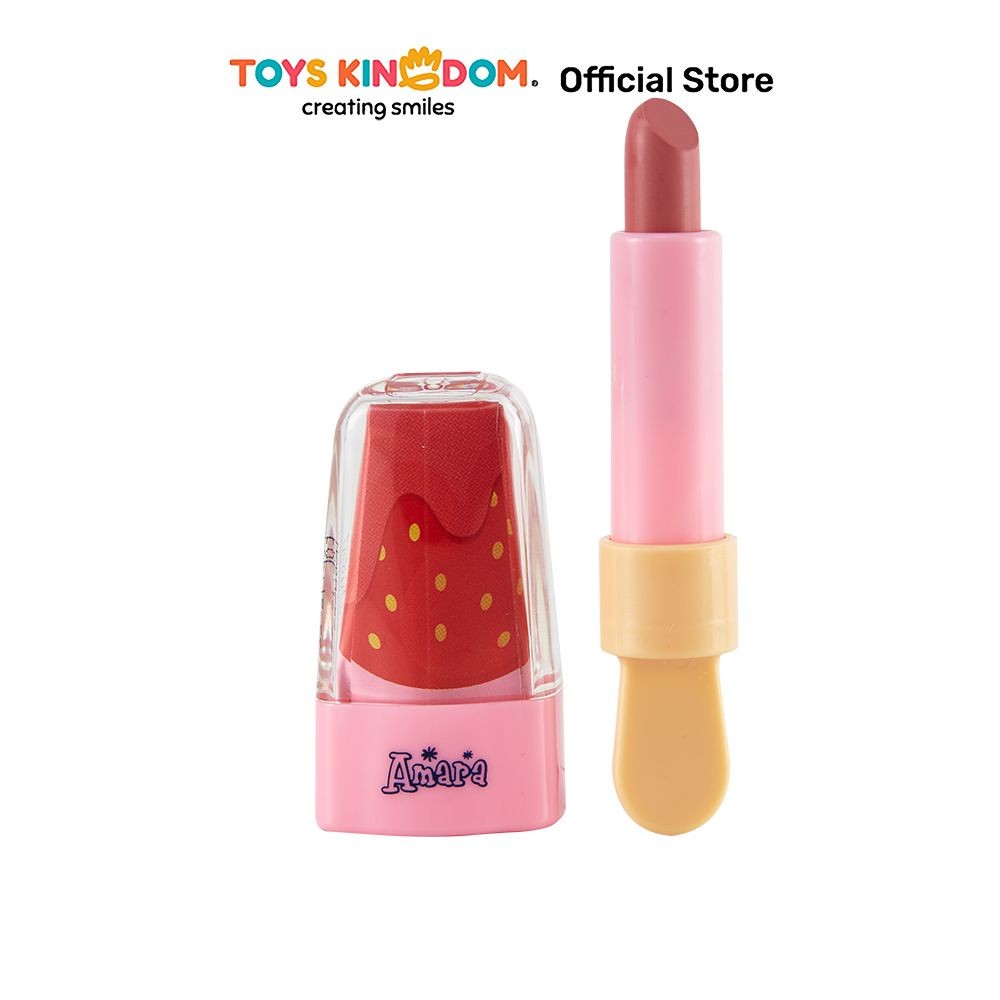 Toys Kingdom Amara Mini Lipstick Strawberry Pnk Toy Kids Toy Koleksi Mainan Anak Permainan Berdandan