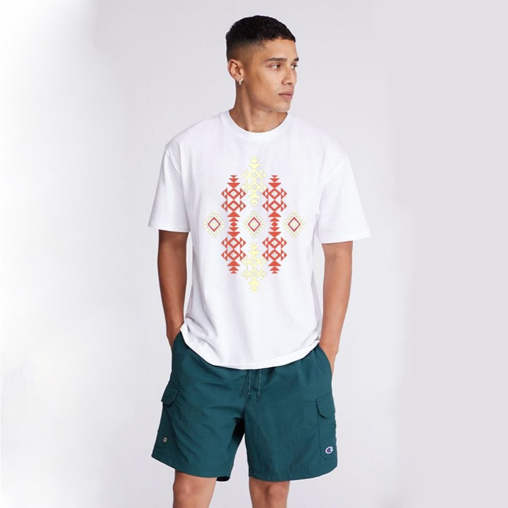 Baju Kaos Motif Batik/ Kaos Distro Batik/ Kaos Premium/ Bahan 100% Katun/ Kaos Terbaru