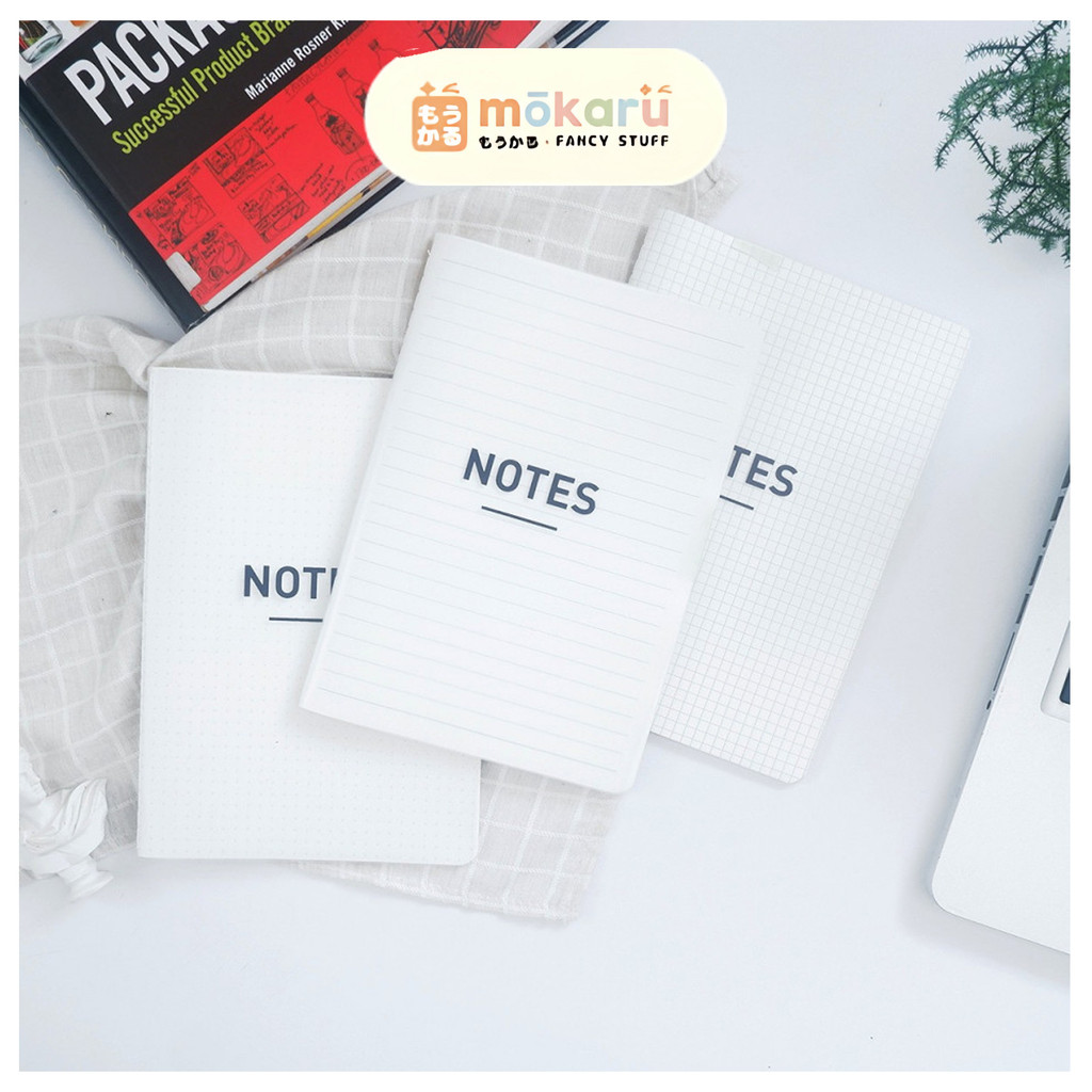 

Panmomo Simplicity NB B5 Buku Catatan Putih B5 Note Book Cover Doff