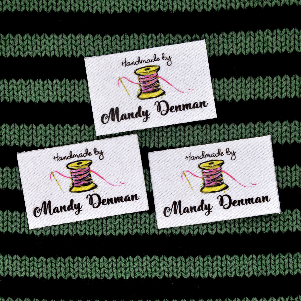 

60piece Custom clothing labels, Iron Tags, Ironing Labels, Personalized Name, Custom Design, Name Tags,Custom Labels (YT119)