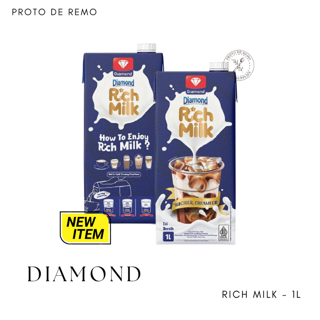 

Diamond Rich Milk Creamy UHT - 1L