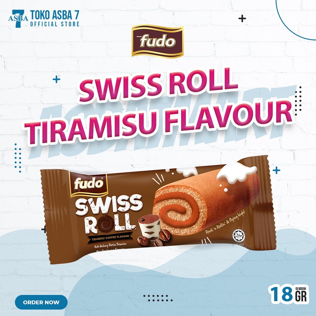 

FUDO SWISS ROLL TIRAMISU 18GR