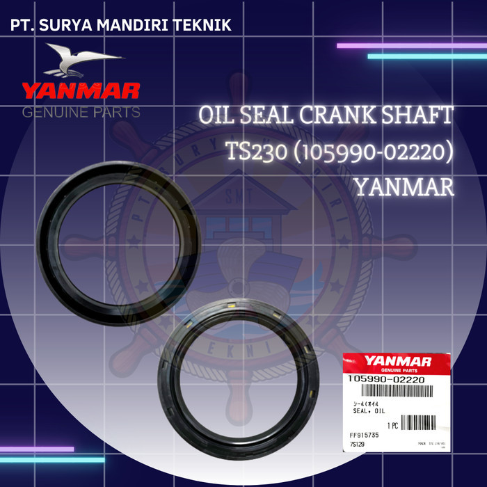 TS230 OIL SEAL YANMAR GENUINE 105990-02220