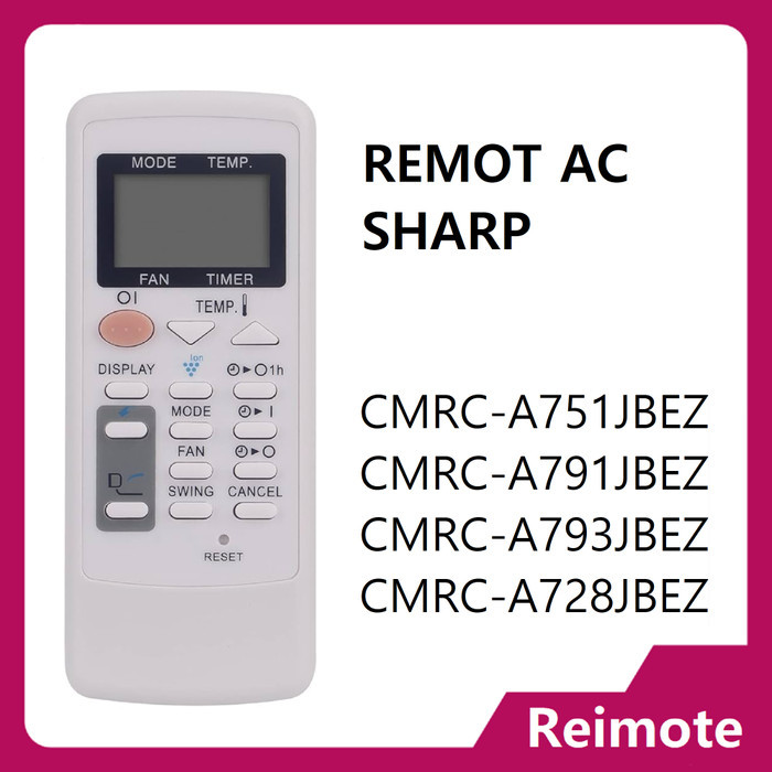 REMOTE AC SHARP ION / REMOT AC SHARP / CONTROL / KONTROL AC UNIVERSAL
