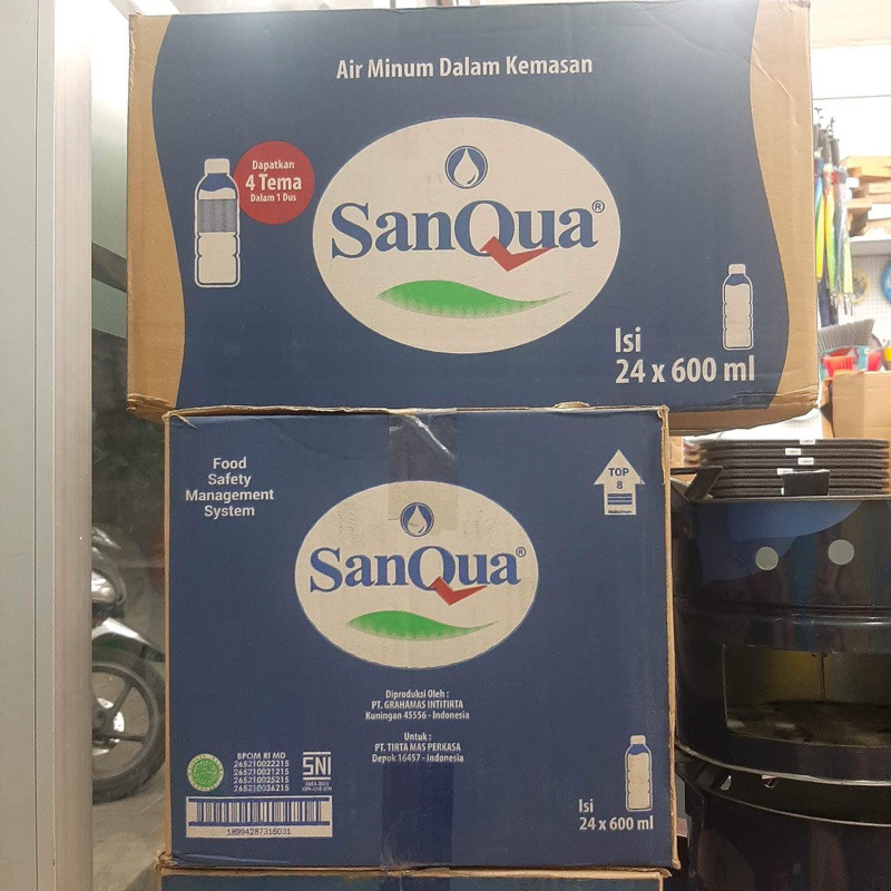 

Sanqua Air Mineral Botol Tanggung 24pc 600ml