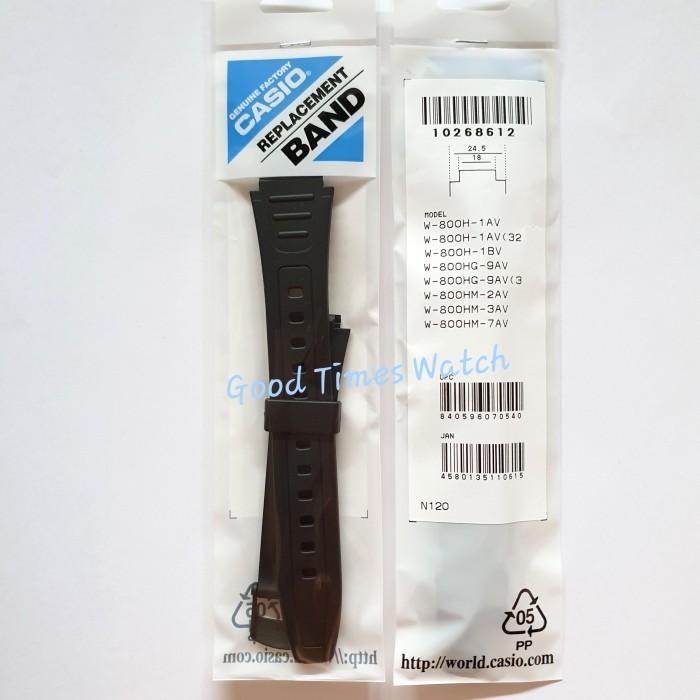 Band Watch W-800 / Casio Original Strap