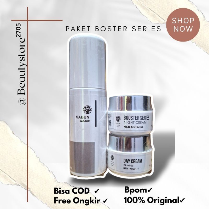 PAKET WAJAH BOOSTER GRADE A BY TMCO SKINCARE BPOM