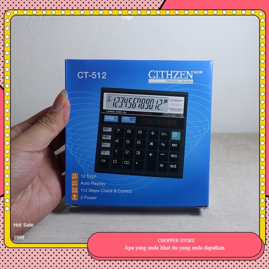 

Kalkulator Murah Glthzen CT-512 new