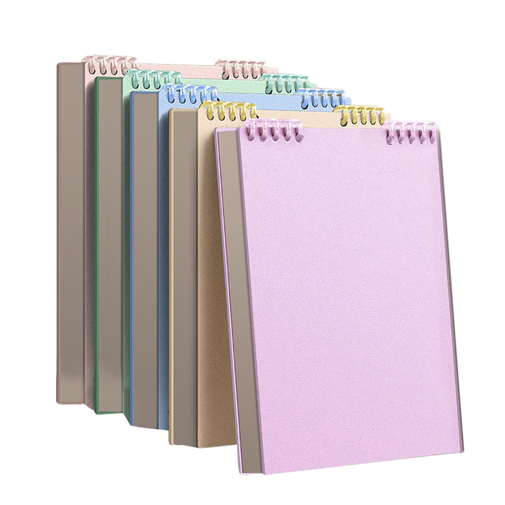 

A4 Loose-Leaf Notebook,Top Bottom Flap,60 Sheets/Book,Horizontal Line Page,Waterproof PP Cover,Office Study Stationery QP-83