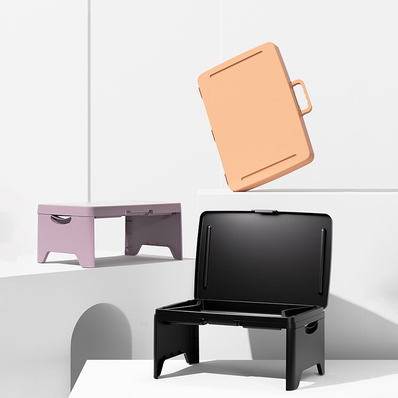 

Lazy Portable Folding Table, Multifunctional Laptop Desk, Student Dormitory Bed Folding Desk