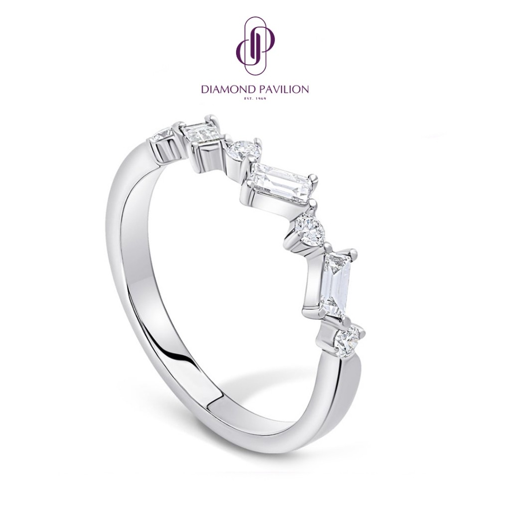 Diamond Pavilion Cincin Emas Batu Berlian Zio Ring