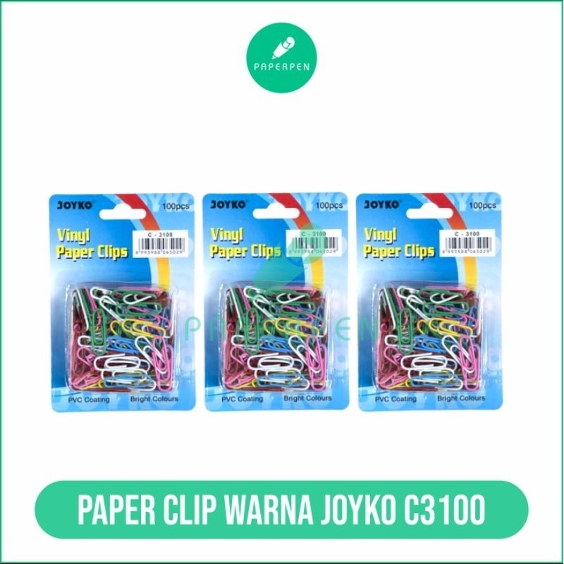 

(PST.ATK) Paper Clip Warna Joyko C3100