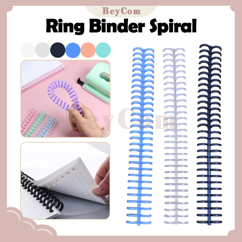 

Ring Binder DIY Spiral Binder/30 Holes Ring Binder