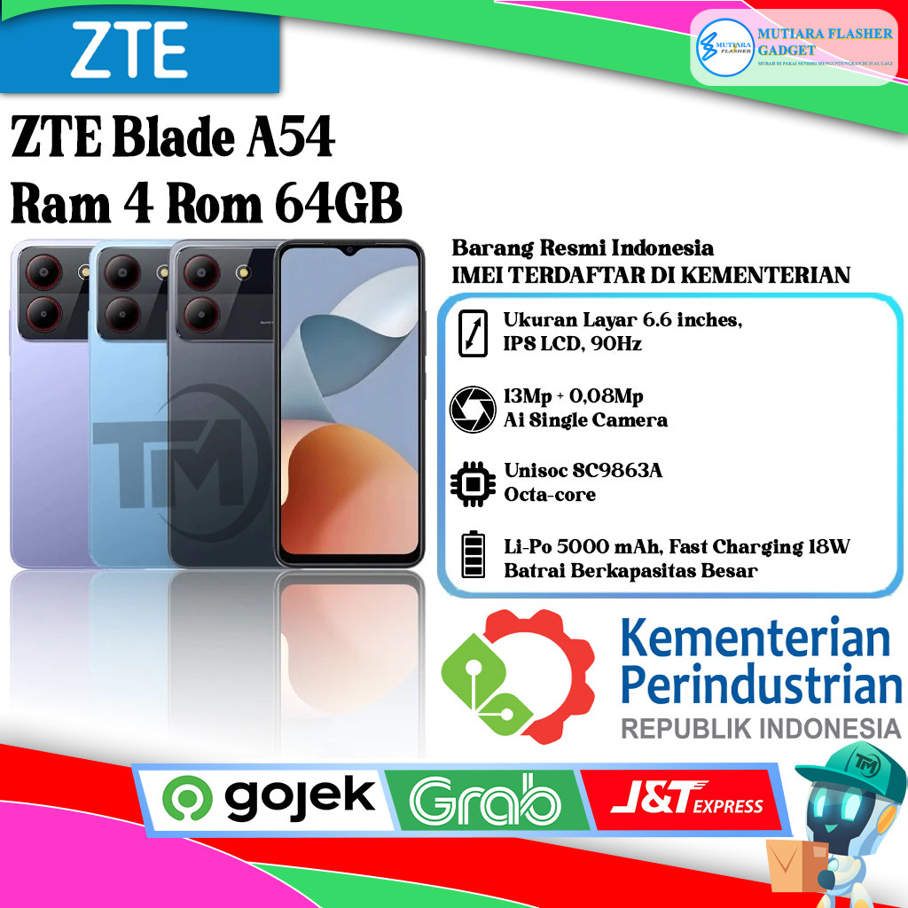 ZTE A54 Ram 4/64GB | Ram 4/128GB