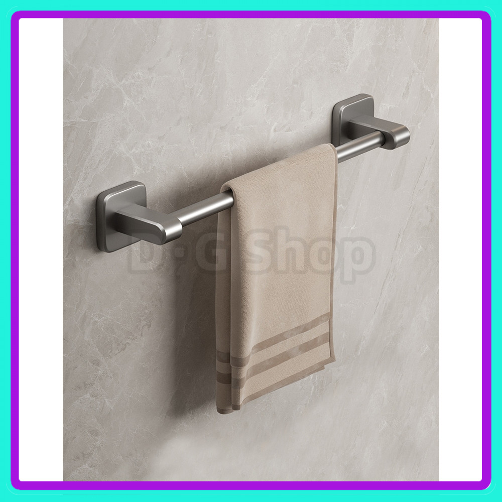 D·G Shop Rak Handuk Rak Kamar Mandi Stainless Rak Handuk Kamar Mandi Peralatan Kamar Gantungan Kamar