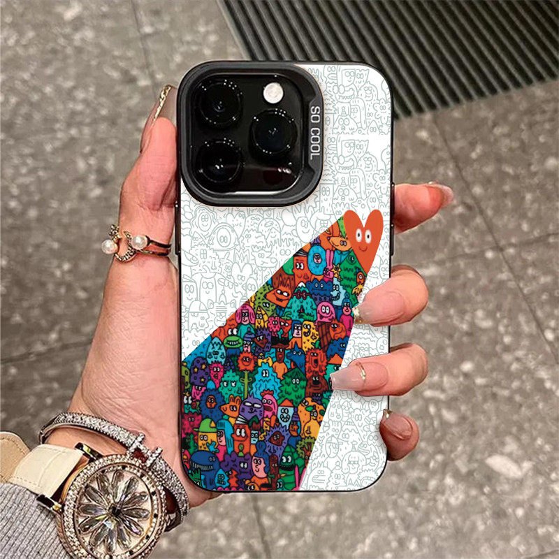 CYK iPhone CASE Lucu Casing Untuk iPhone 11 12 13 14 15 16 16pro PlusProMax 8 7Plus SE X XS XR XS Ma