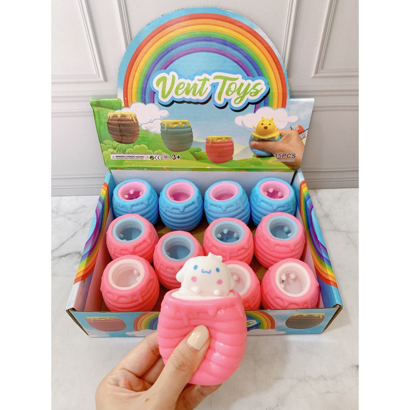 (GTT) SQUISHY LEBAH SANRIO CINNAMOROL - POP UP SANRIO - STRAWBERRY LOTSO - LOTSO LAMPU - NANAS KELIN