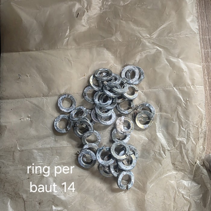 Ring Per Baut Ukuran 12 / Ring Per Baut Ukuran 14 HARGA PER 20 Pcs Varian