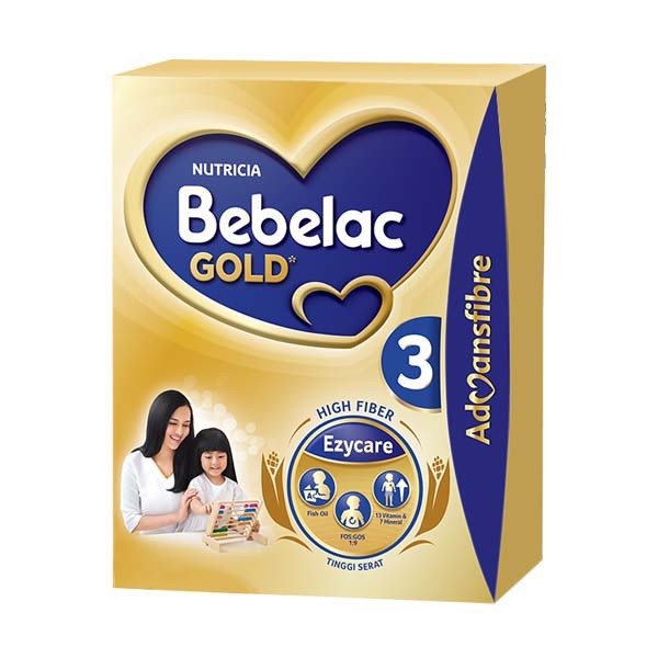 BEBELAC 3 GOLD SUSU BUBUK VANILLA MADU BOX 700GR