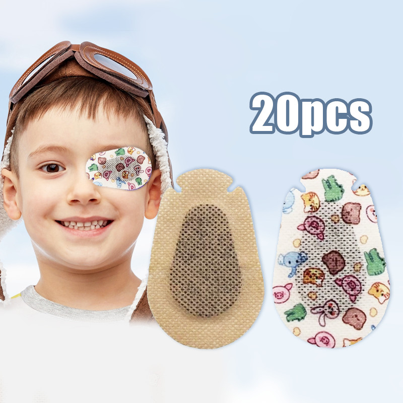 20pcs Penutup Mata Lazy Eyes Penutup Mata Terapi Mata mata malas terapi lazy eye eyes juling