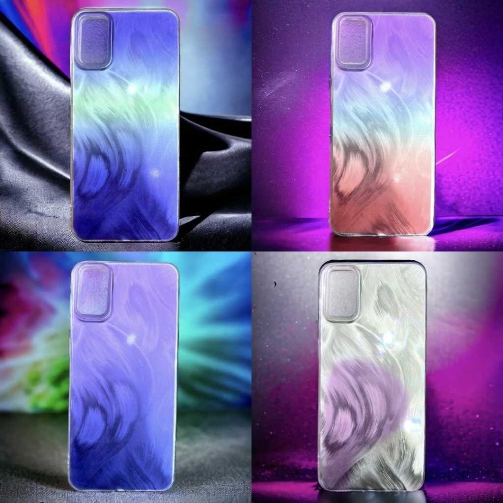 [ CASE RAINBOW HOLOGRAM REALME NARZO 30A / 50A / 50A PRIME / 50I PRIME / NOTE 50 ] PREMIUM CASE SHIM