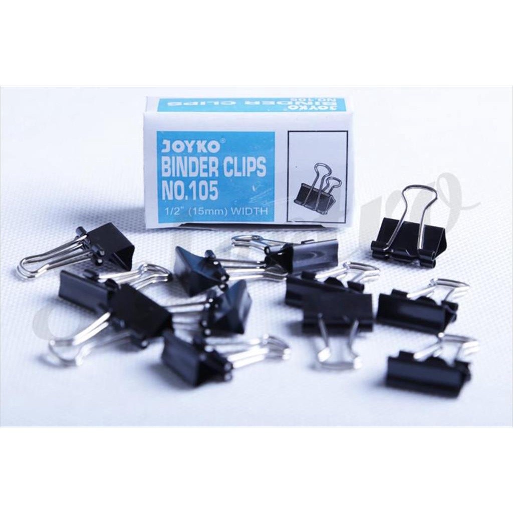 

[RB] BINDER CLIPS ( PENJEPIT kERTAS) 1PCS