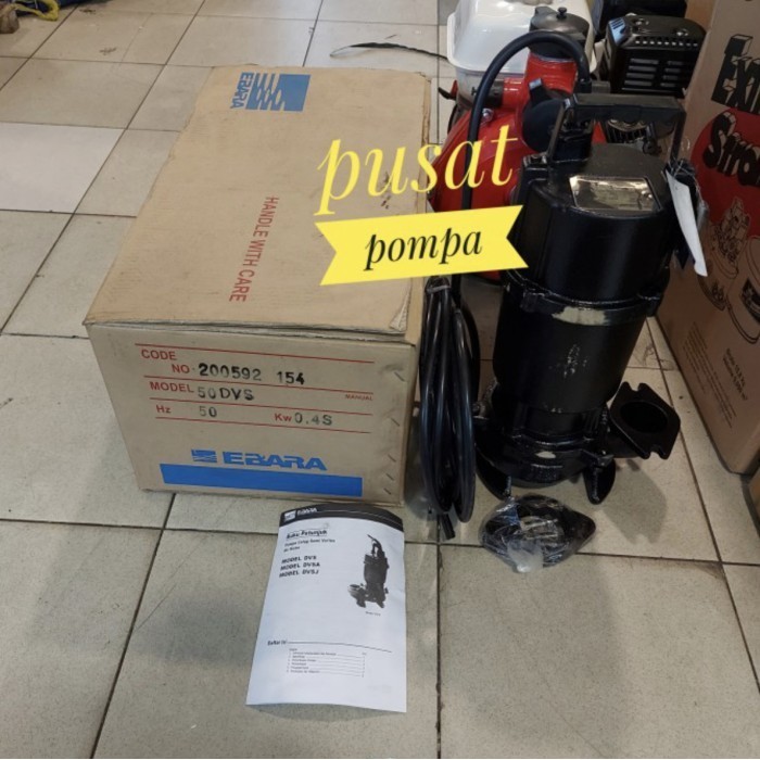 Pompa ebara 50 dvs 5.4s submersible pump 0.4kw 220V 1phase