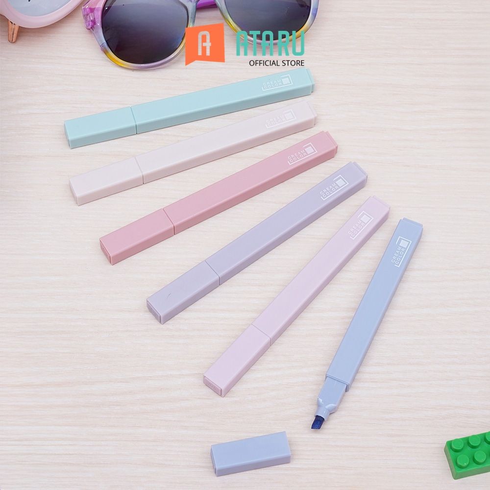 

Ataru Set 6 Pcs Spidol Highlighter Pastel - Mix Spidol Stabilo Warna Warni Alat Tulis Penanda Text Marker