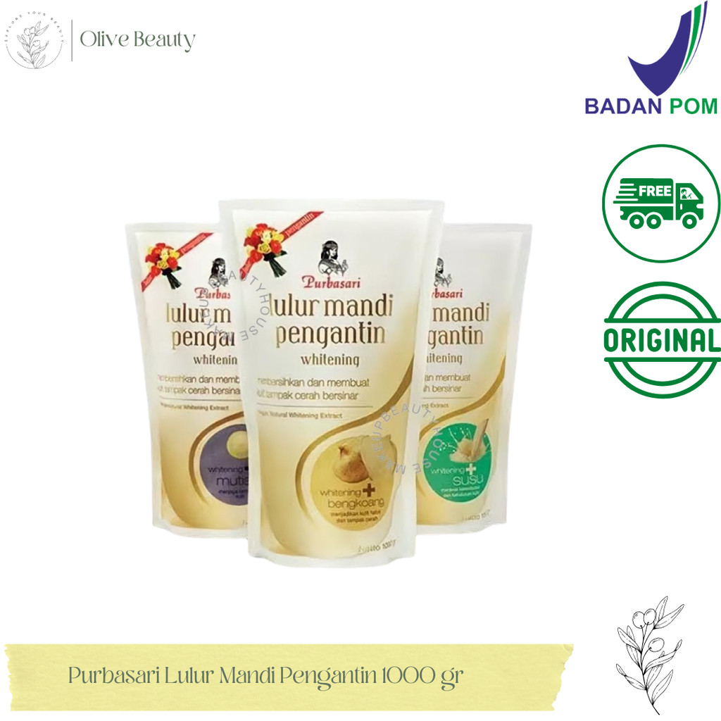 Purbasari Lulur Pengantin 1kg / Lulur Pemutih Whitening Pencerah