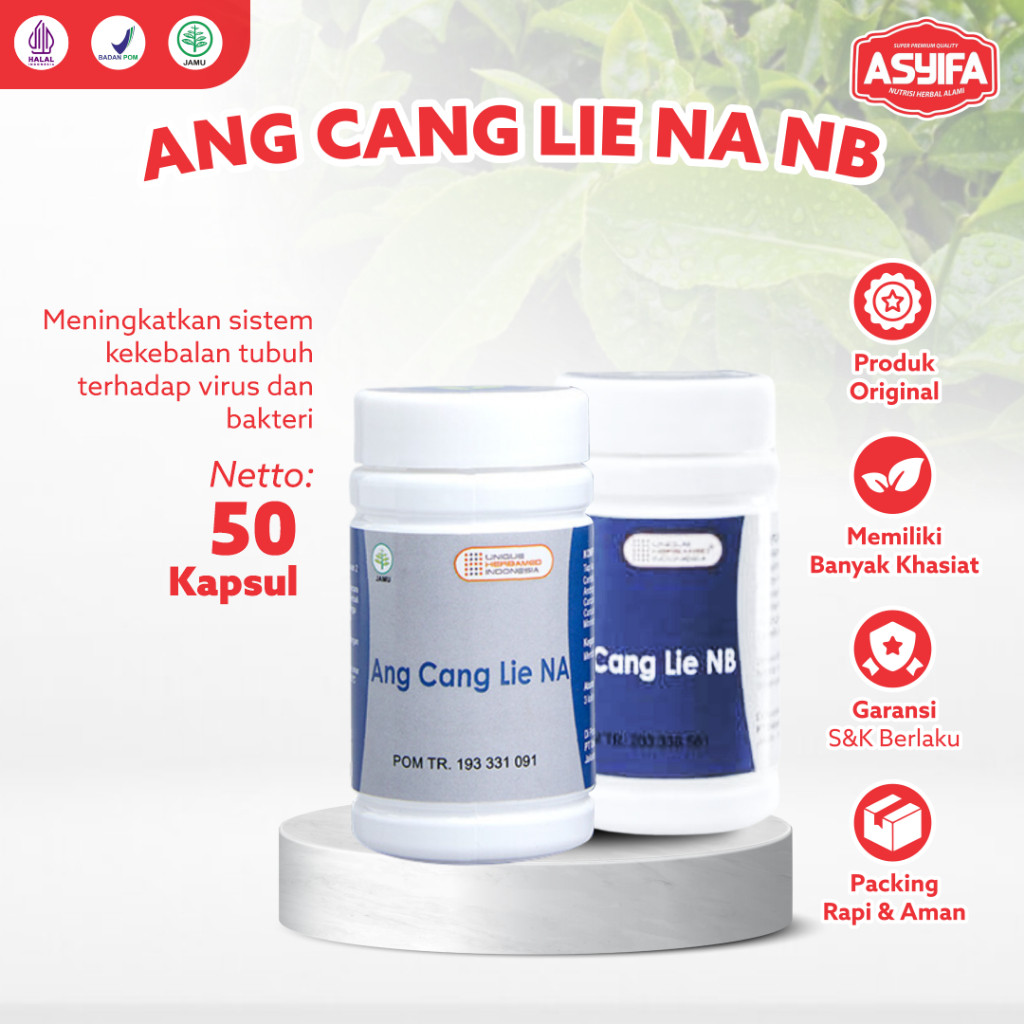 

Ang Cang Lie NA & NB Obat Herbal Kanker Kemoterapi Tumor Kista Benjolan Miom BPOM Original