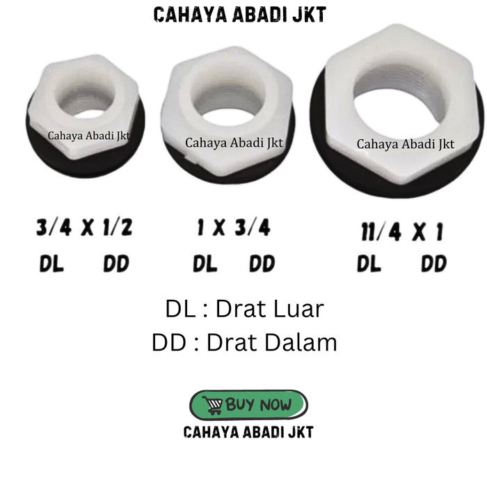 Mur Toren 1/2'' x 3/4'' / Vlok Ring Toren 1/2in x 3/4in / Mur Drat Ring Toren 1/2x3/4