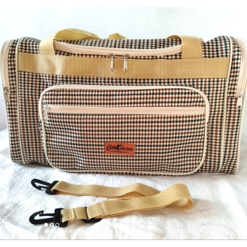 Tas Besar Tempat Baju Mudik Travelbag Selempang Jinjing Pria Wanita