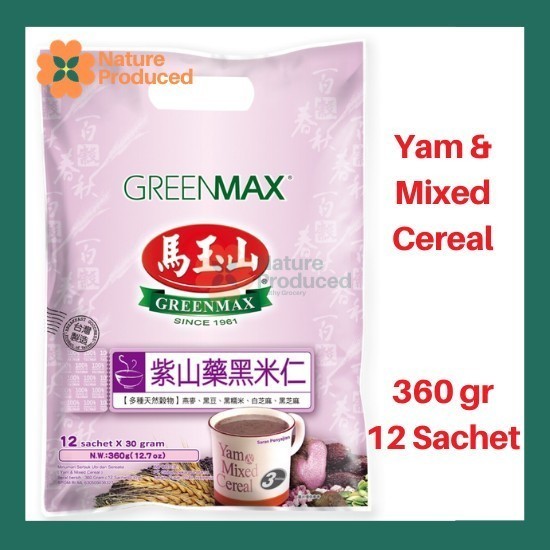 

GREENMAX HAKKA & YAM Mixed | Cereal Pestle | BlackSesame | Multi Grain - Black Sesame