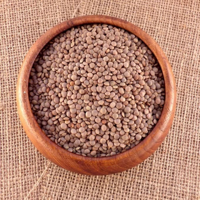 

Brown Lentil . Kacang Lentil Coklat 1 Kg