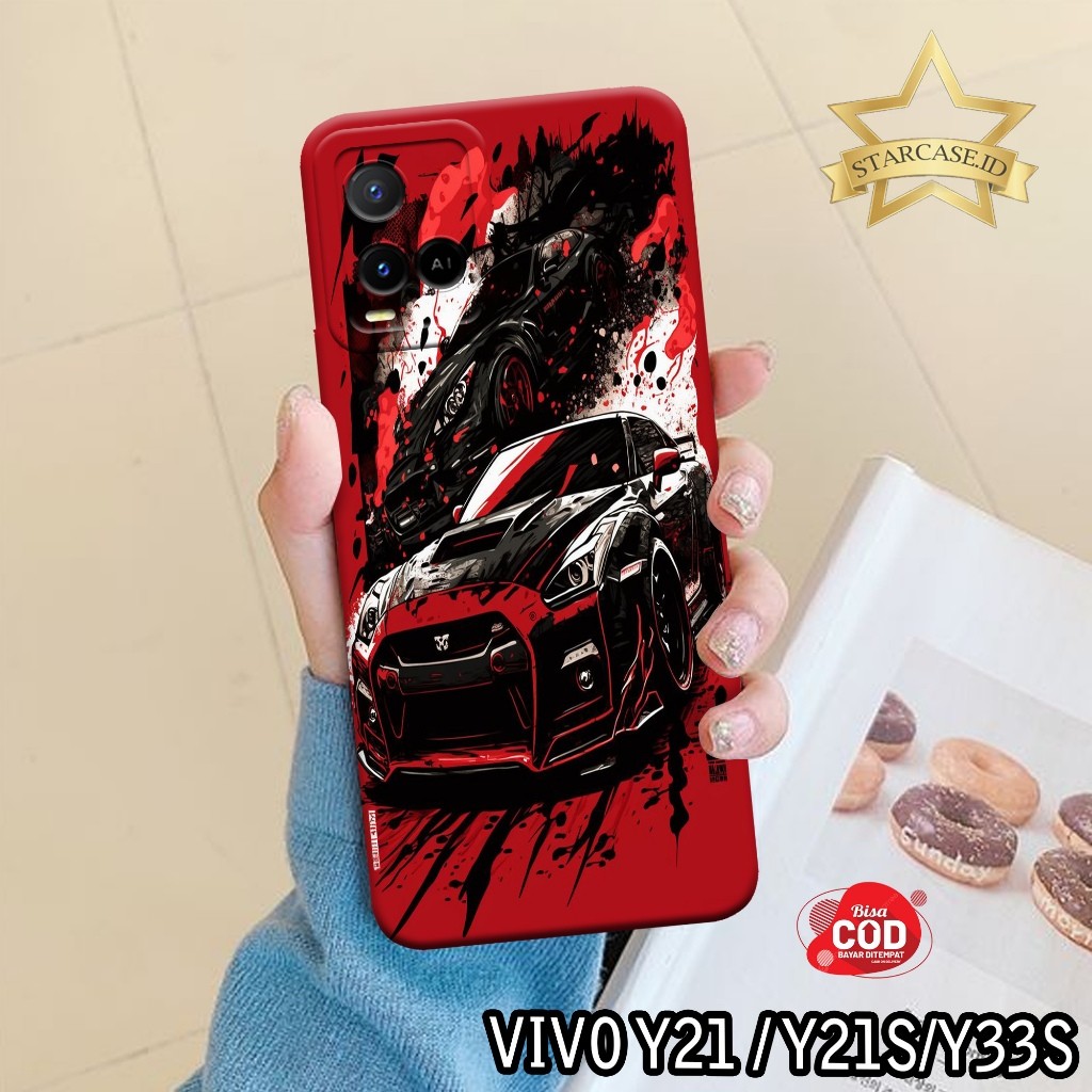 Case Vivo Y21/Y21S/Y33S - starcase - Casing Vivo Y21/Y21S - Fashion Case Mobil - Kesing Hp - SoftCas