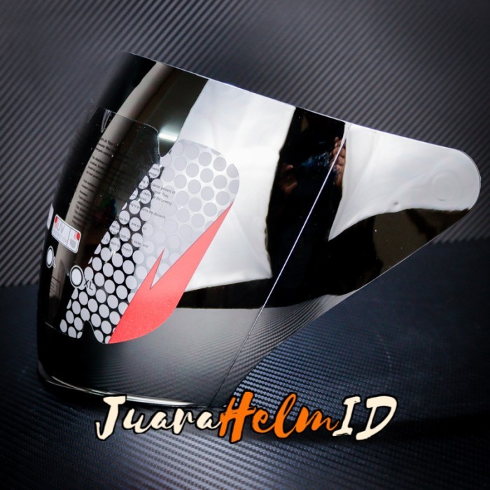 RSV VISOR HELM RSV SV300 / IRIDIUM SV-300 / KACA HELM RSV SV 300 - SILVER
