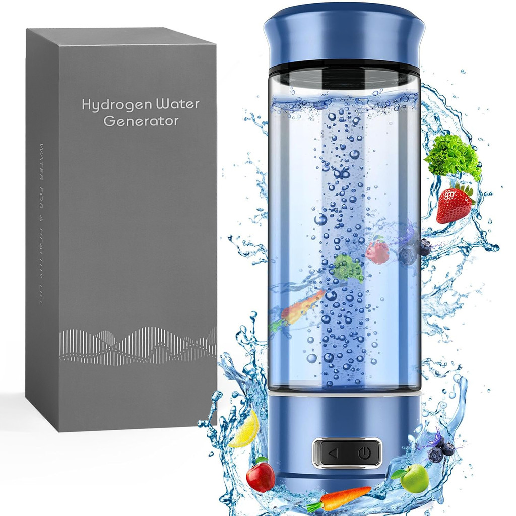 Rich Hydrogen Oxygen Water Cup Hydrogen Water Bottle SPE PEM Dual Chamber Maker Ionizer Healthcare H