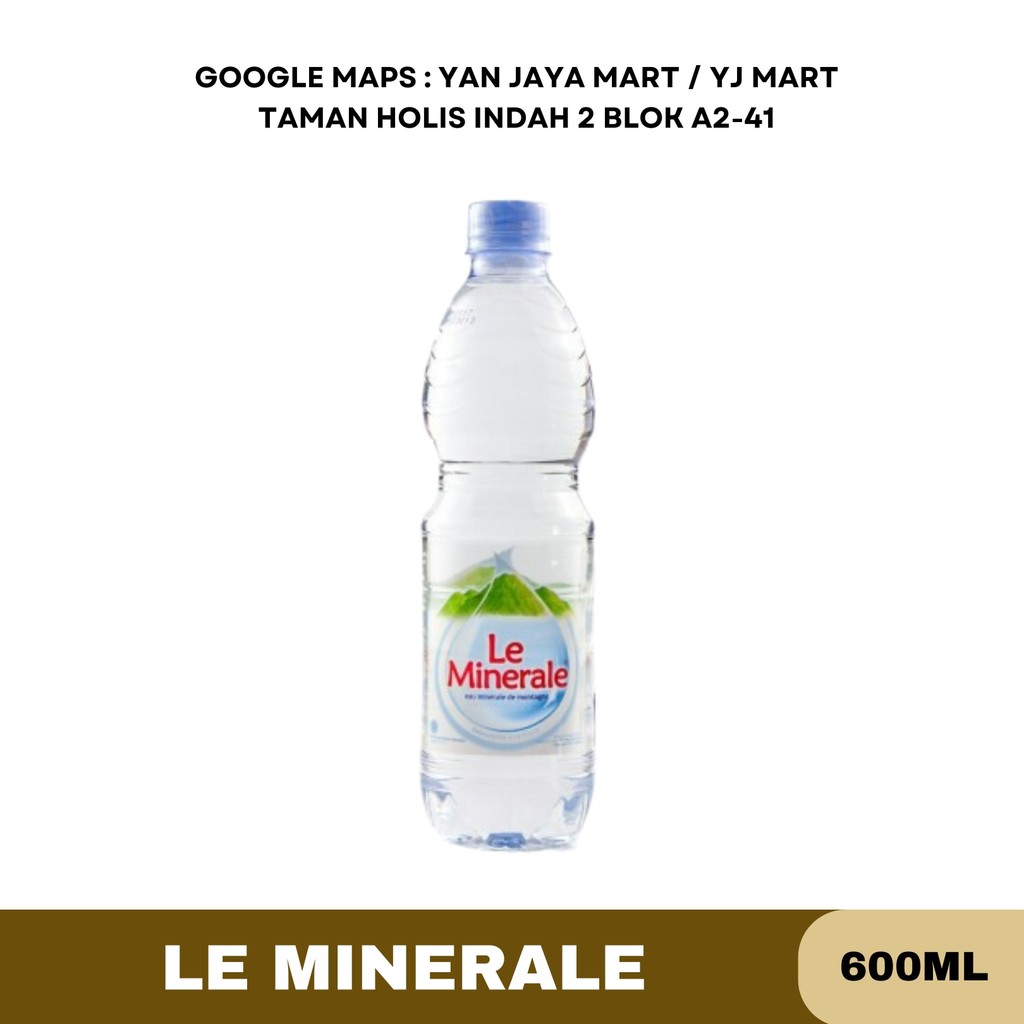 

Le Minerale Water / Air Minum / Air Mineral / 600ML / 1PCS