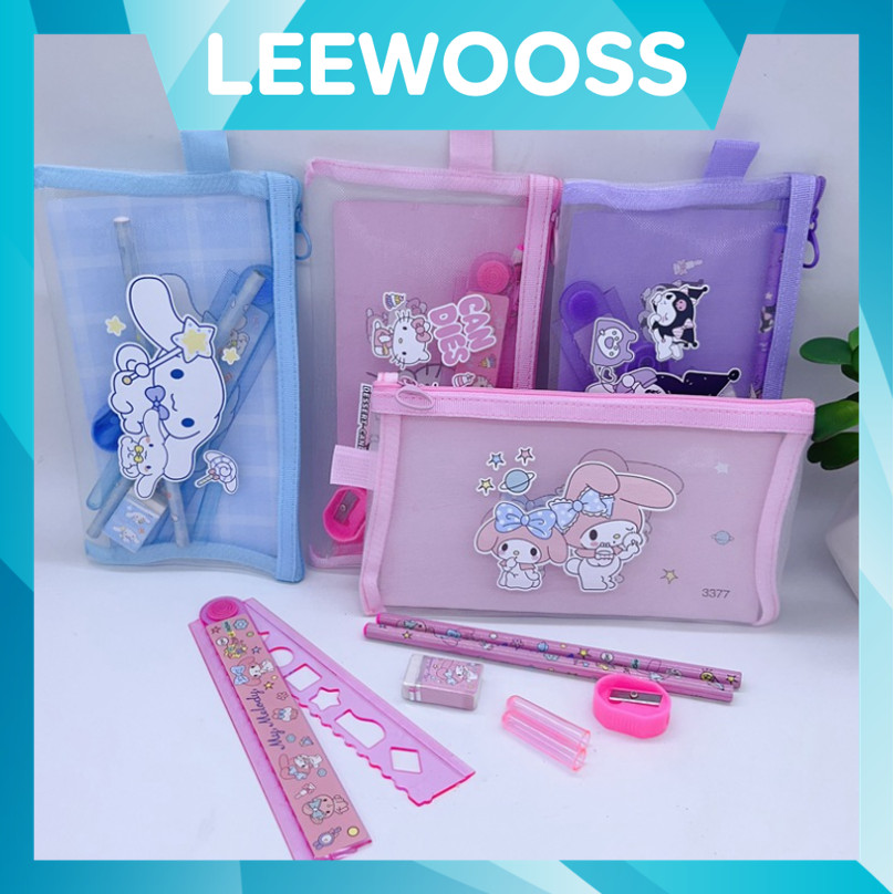 

Leewooss S6150 Tempat Pensil Karakter Lucu Alat Tulis Lengkap Karakter Paket Alat Tulis Motif Set Alat Tulis 7 in 1