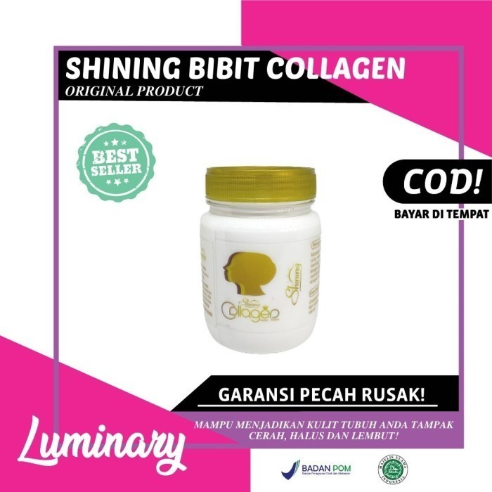 Bibit Collagen Moisturizer Pemutih Badan Kulit Body Lotion  New