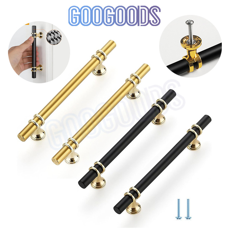 GG Handle Pintu Lemari Stainless Tarikan Warna Emas Silver, Hitam Gold, Gold Knob Pull Tarikan Hande