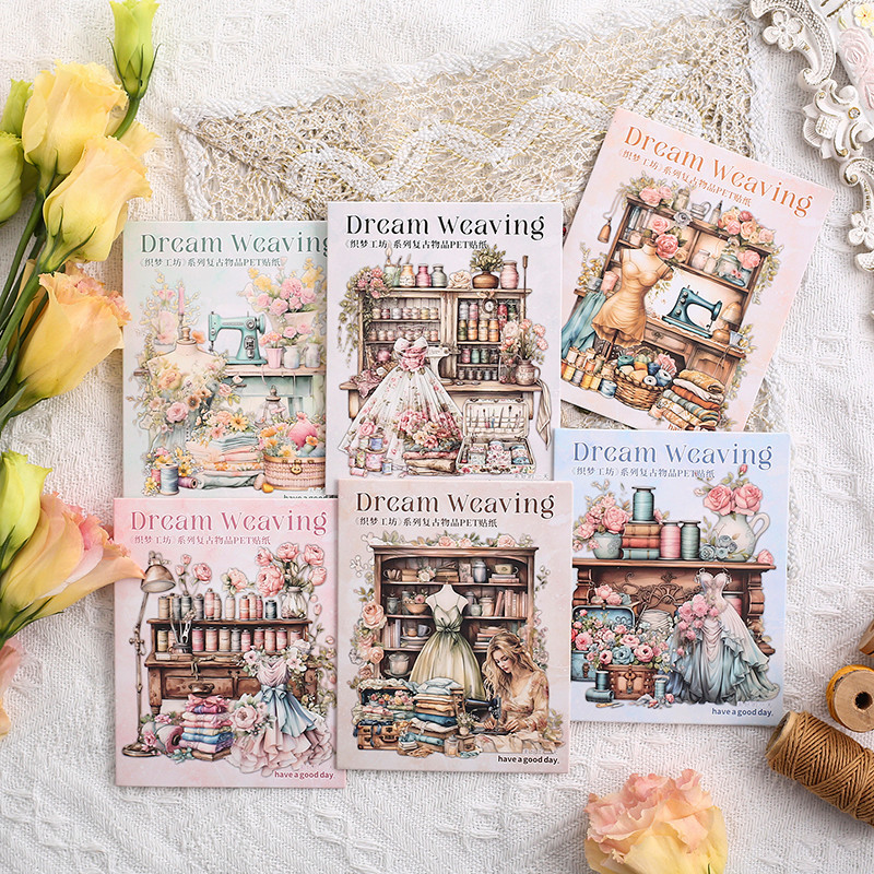 

15 pcs Book Frame PET Sticker Scrapbooking Materials DIY Collage Decor Junk Journal Aesthetics Stationery Label Diary Sticker ﻿