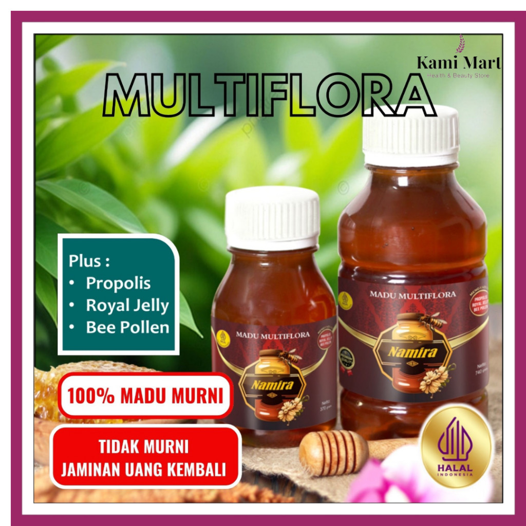 

MADU NAMIRA PREMIUM DENGAN NUTRISI LENGKAP 100% Asli & Murni