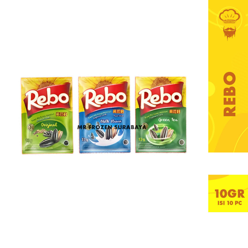 

Kwaci Kuaci Rebo 10gr x 10pcs Aneka Rasa