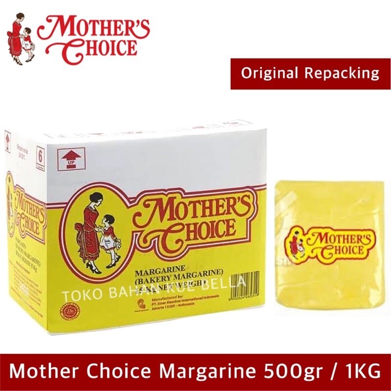 

MOTHER'S CHOICE 1KG (REPACK) Margarine Mentega Kiloan Original