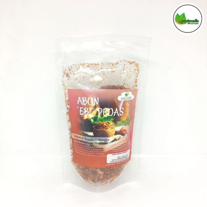 

Abon Ebi Pedas Vegan / Vegetarian 150g
