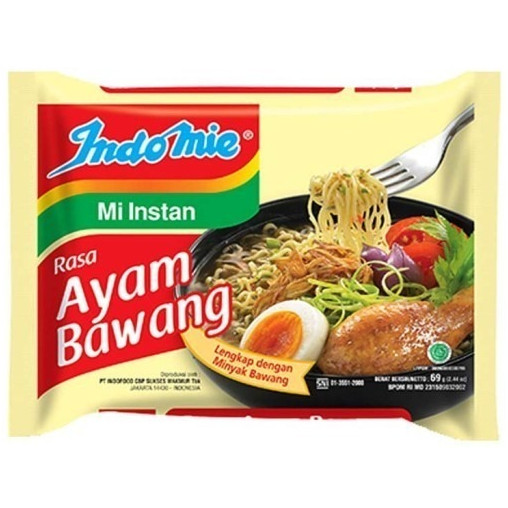 

Indomie Kuah Mi Instan Rasa Ayam Bawang mie kuah